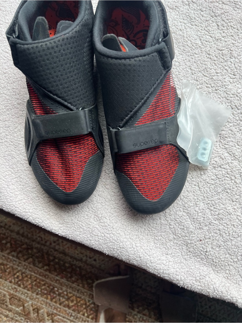 Nike SuperRep Women’s Black & Red Cycling Shoes. - Picture 2 of 9